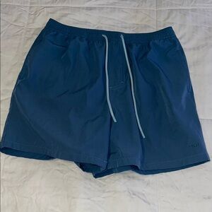 Huk blue Swim Shorts with Drawstring size medium